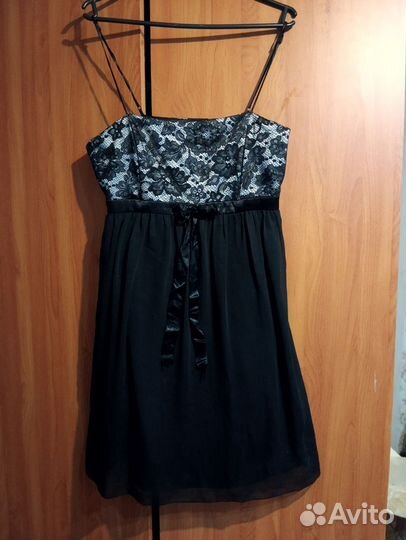 Вечернее платье на лямках