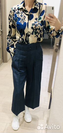 Кюлоты mango брюки палаццо