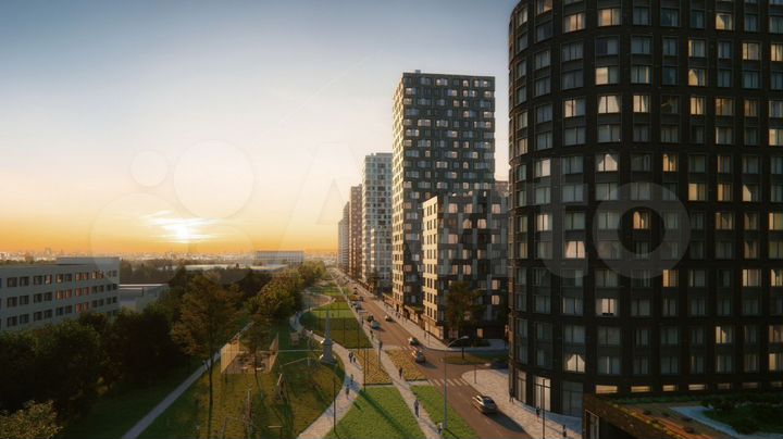 Квартира-студия, 29,2 м², 20/23 эт.