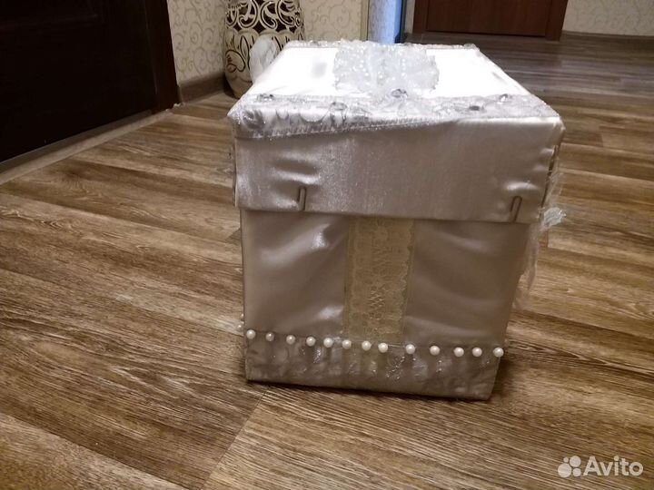 Коробка для сбора конвертов(свадебная) самодельная