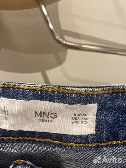 Джинсовая юбка mango