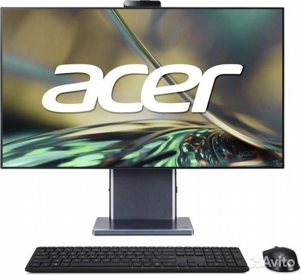 Моноблок Acer Aspire S27-1755, 27, Intel Core i7 1260P, 16гб, 512гб SSD, Intel Iris Xe, Eshell, серы