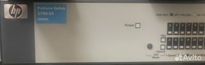 Коммутатор 24 порта HP 1700-24