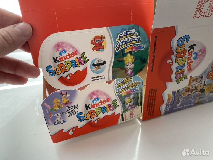 Киндер сюрприз 100 лет дисней