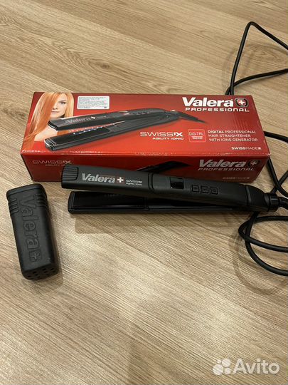 Выпрямитель утюжок для волос Valera SwissX Ionic