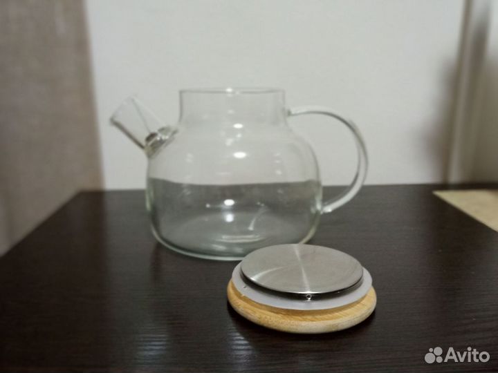 Чайник заварочный с подставкой для подогрева
