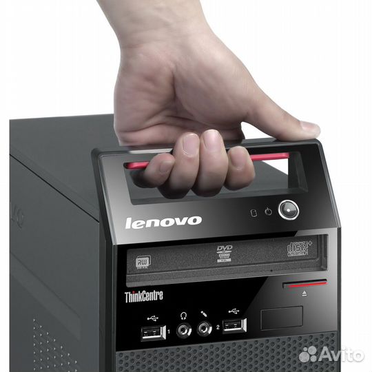 Рабочий компьютер Lenovo с Windows 10 Лиц