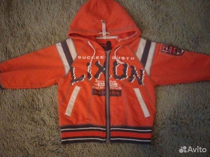 Детские вещи на мальчика 1,5-2 года пакетом