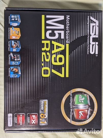 Сборка Asus M5A97 r2.0 + AMD FX8350 + DDR3 4x4Gb