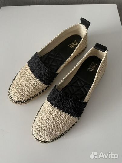 Эспадрильи zara 37 и 38 размер