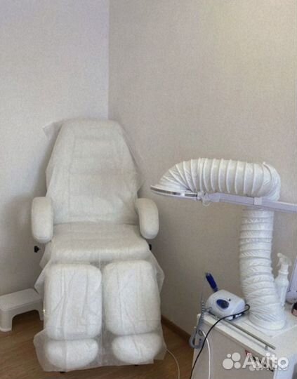 Рабочее место мастера маникюра, педикюра