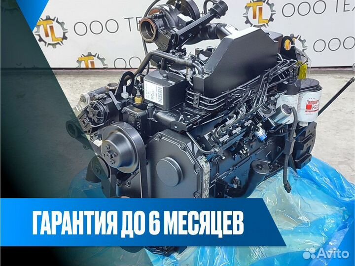 Двигатель Cummins 6BTA5.9-C180 Евро2 на xcmg GR165