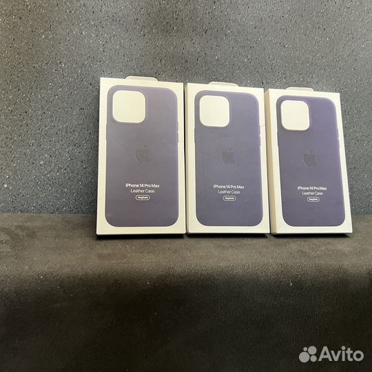 Чехол на iPhone 14 Pro Max, Кожа (Оригинал)