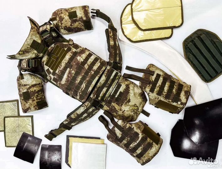 Бронежилет с плитами Гост