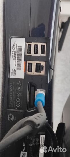 Игровая приставка xbox 360 s с играми