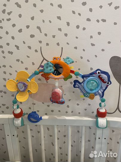 Развивающая дуга погремушка
