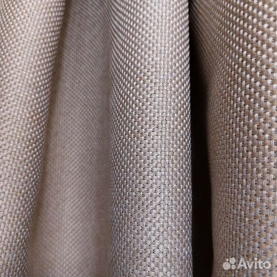 Готовый комплект штор блэкаут рогожка