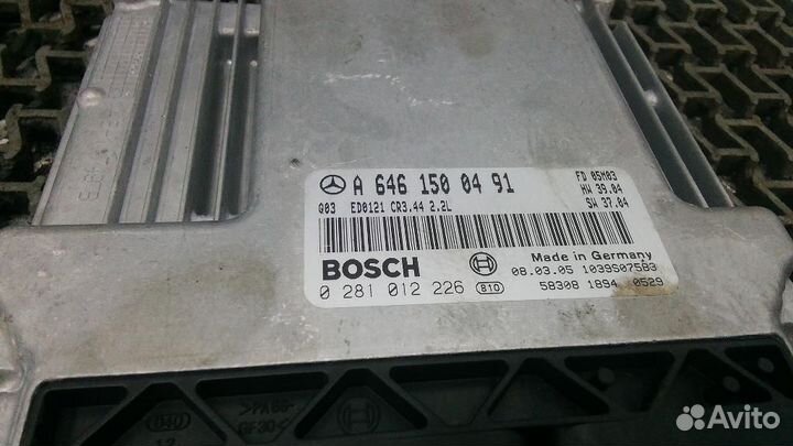 Блок управления двигателем Mercedes-Benz E-Class