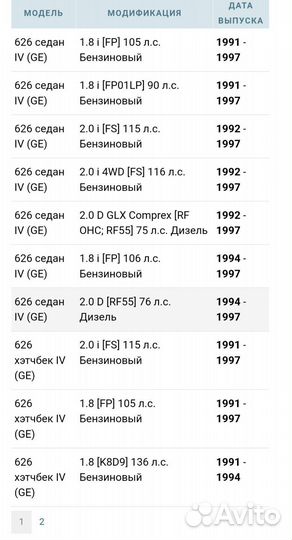 Рычаг подвески передний Mazda 626