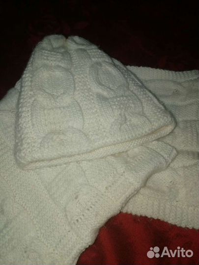 Комплект шапка, снуд