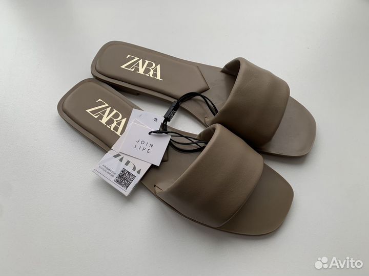 Новые шлепанцы сабо Zara 40