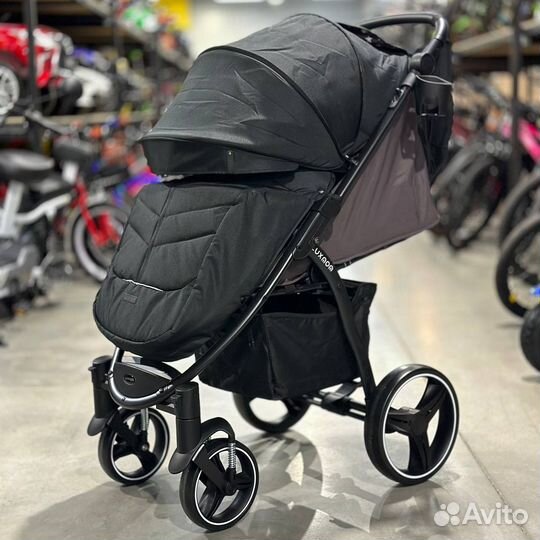 Коляска вездеход luxmom g30 черный