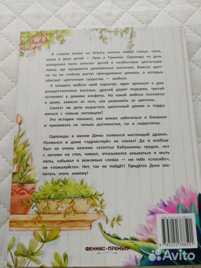 Книга Майсси из цветочного домика Дина и дракош