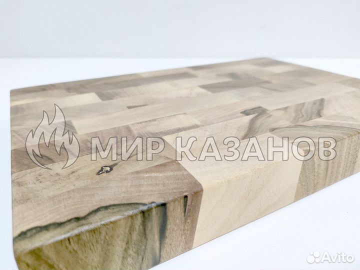 Доска разделочная деревянная торцевая