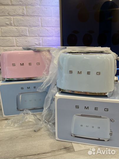 Тостер smeg TSF02, TSF03 (новые)