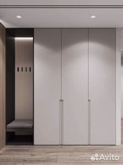 Шкаф на заказ минимализм