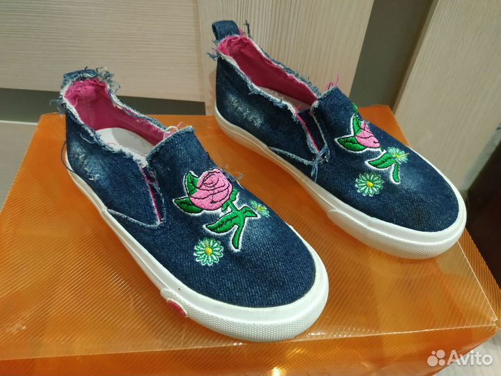 Слипоны для девочки 27