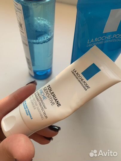 Гель, тоник, крем la roche posay