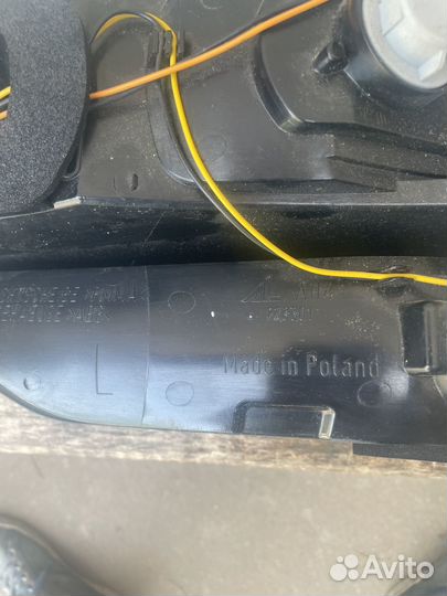 Задние фонари audi q7