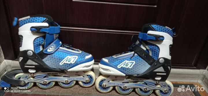 Ролики детские размер 35-38