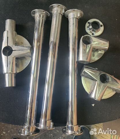 Трубы, 4 м,крепления, фурнитура