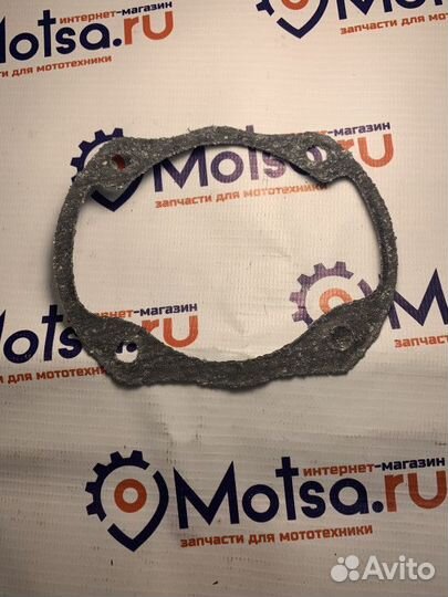 Прокладка снегоход Буран под цилиндр 4-х кан.(1мм)