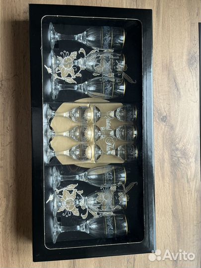 Набор фужеров 6+6 предметов