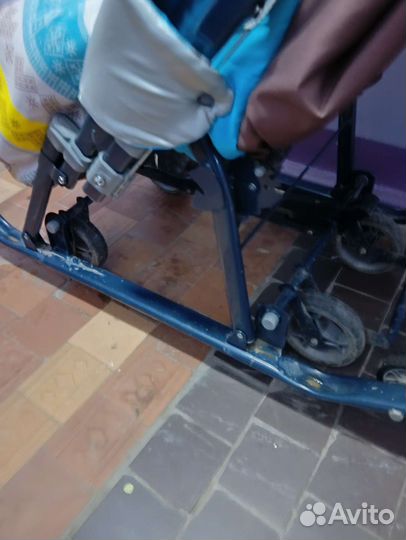 Коляска санки