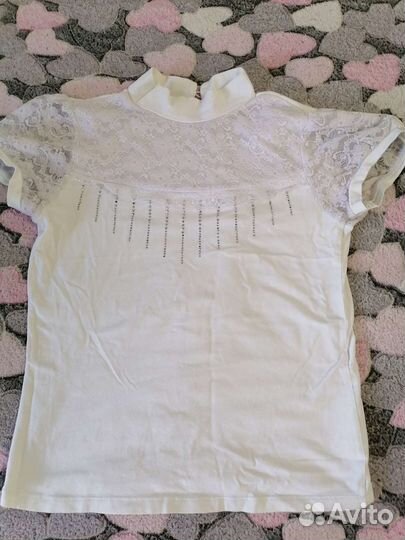 Белые блузки для школы