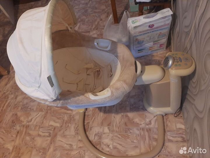 Электронные качели graco