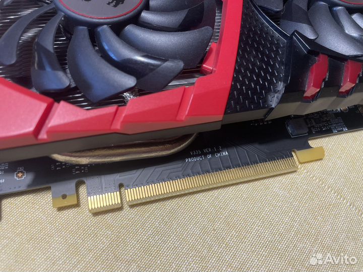 Видеокарта MSI GTX 1050 Gaming X 2 Gb
