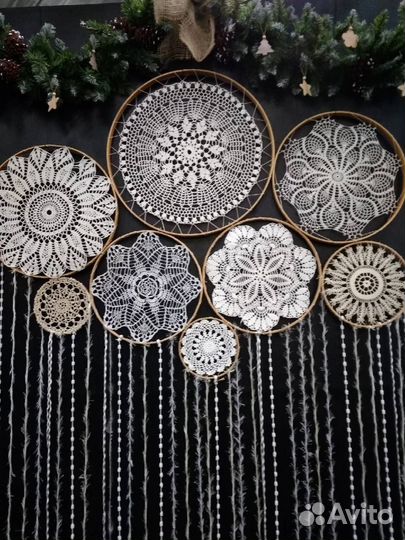 Кружевное панно