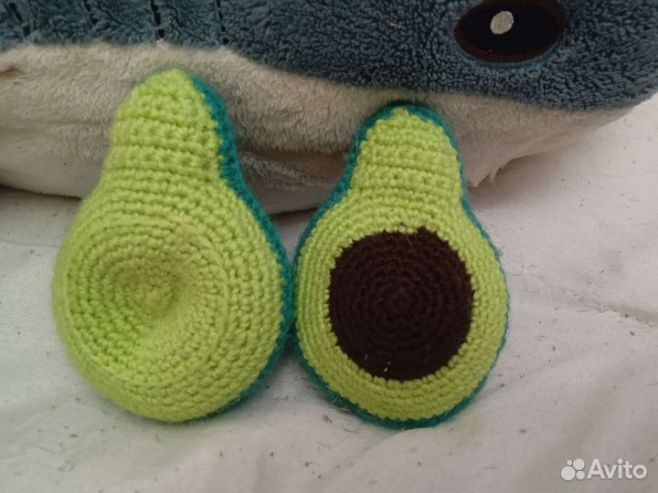 Мягкие игрушки авокадо (мальчик, девочка)