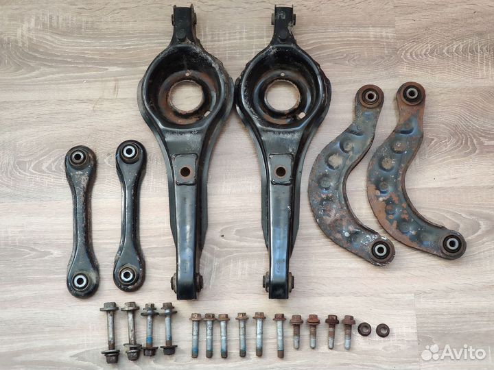 Рычаги задней подвески ford focus 2 с болтами