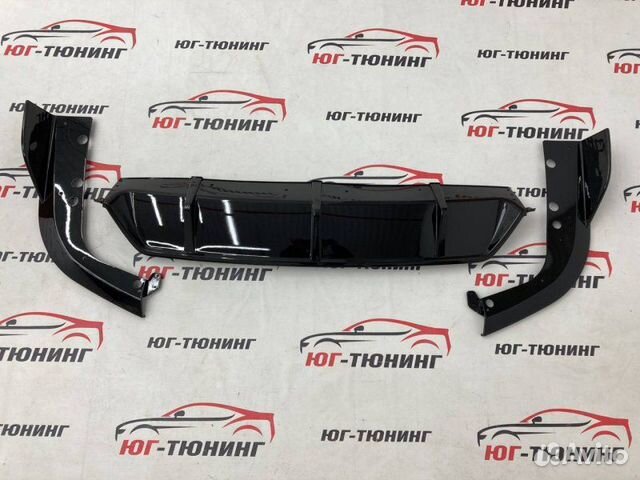 Задний диффузор Х5 G05 Черный глянец Bmw X5 G05