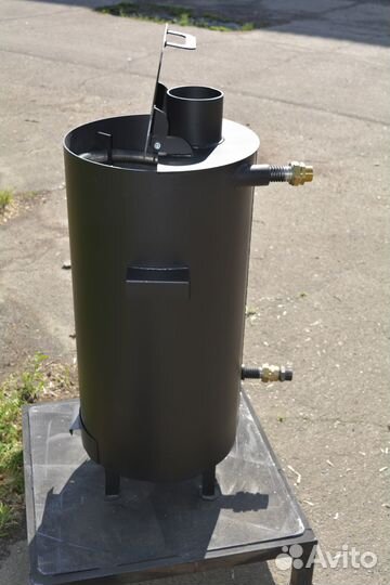 Печь для бассейна на дровах