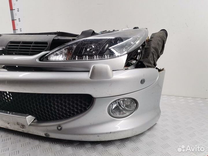 Бампер (ноускат) для Peugeot-Citroen 206