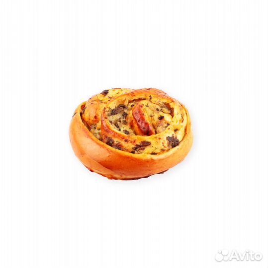 Выпечка:Улитка с картофелем и грибами (для.Юр.лиц)