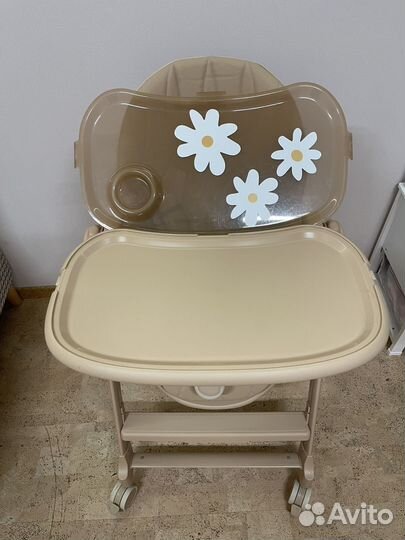 Стульчик для кормления happy baby berny lux new