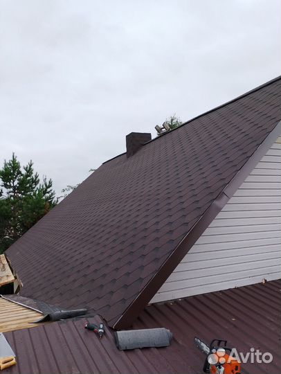 Крыша кровельные работы